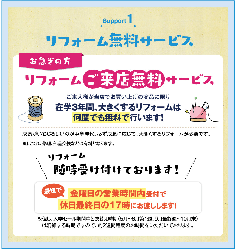 2つのリフォーム無料サービス